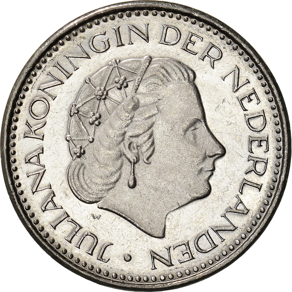 Moneda, Países Bajos, Juliana, Gulden, 1980, EBC, Níquel, KM:184a