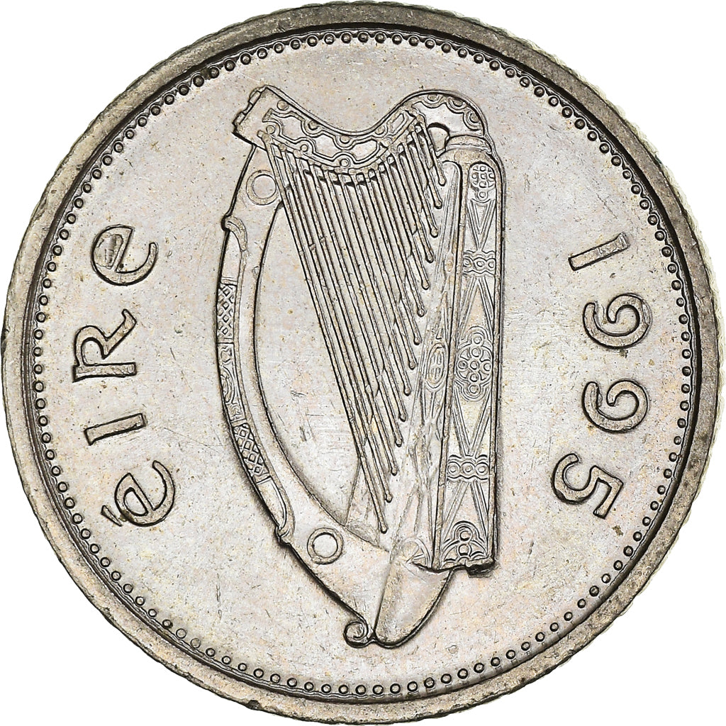 Monnaie, IRELAND REPUBLIC, 10 Pence, 1995, TTB, Cupro-nickel, KM:29