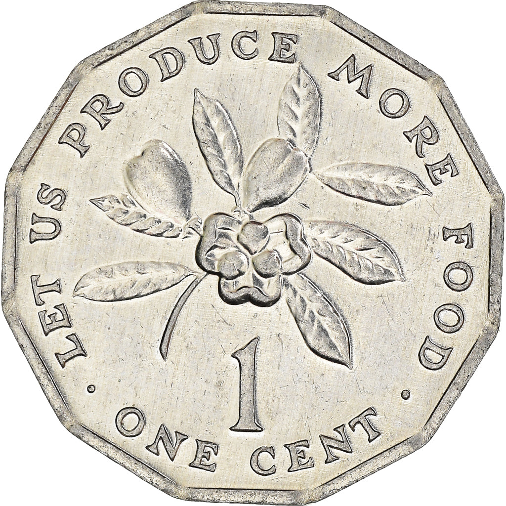 Moneta, Jamaica, Elizabeth II, Cent, 1983, British Royal Mint, AU(50-53)