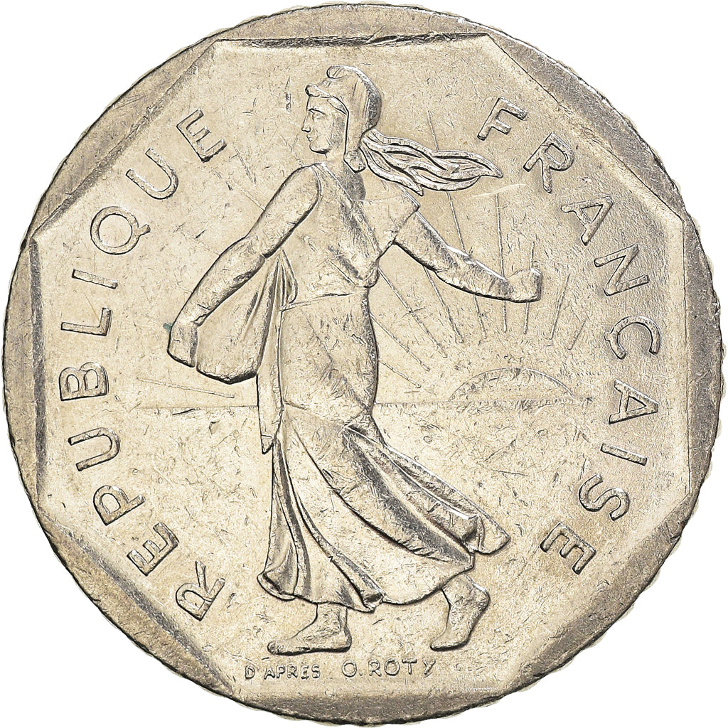 Coin, France, Semeuse, 2 Francs, 1981, VF(30-35), Nickel, KM:942.1, Gadoury:547