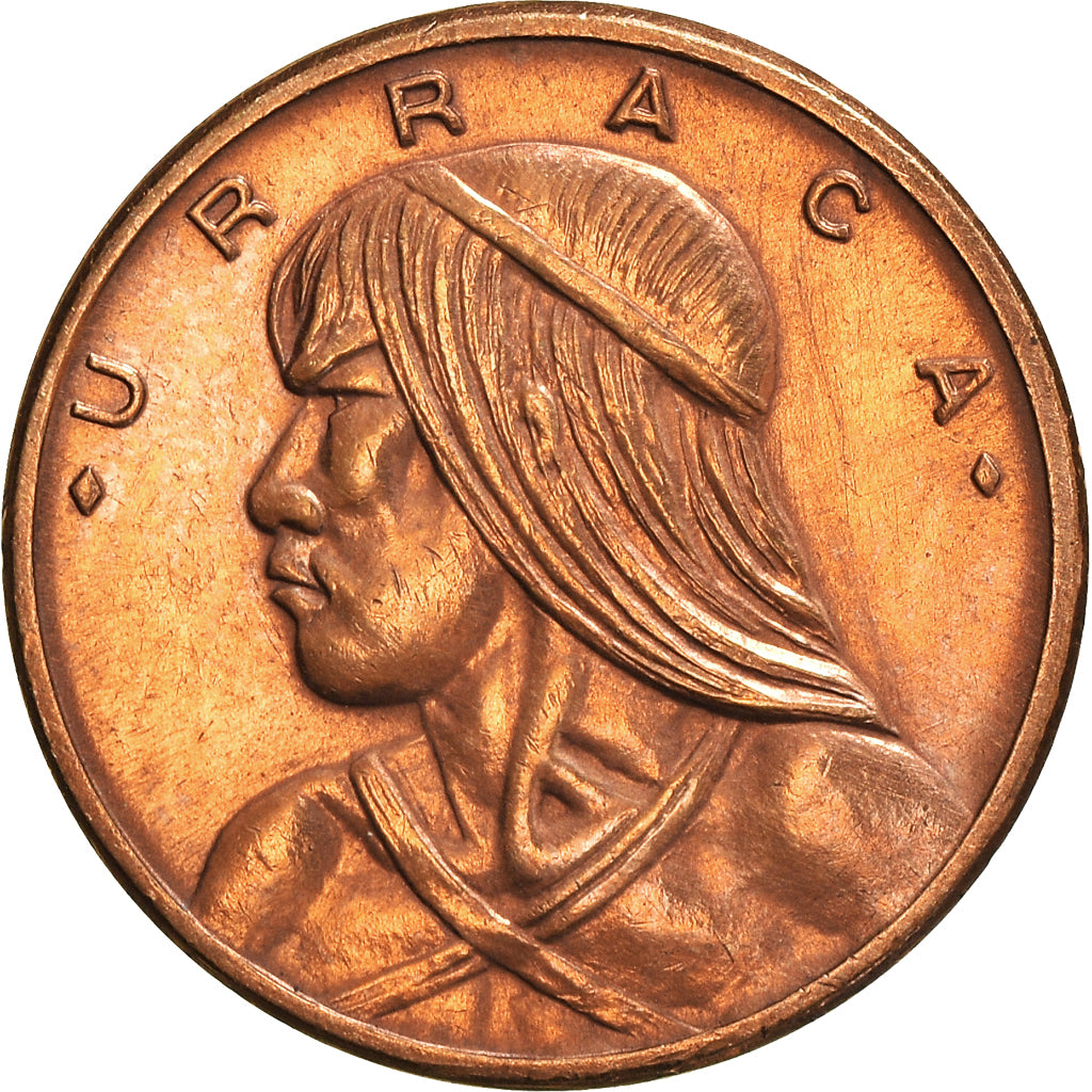 Coin, Panama, Centesimo, 1978, U.S. Mint, AU(50-53), Bronze, KM:22