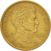 Coin, Chile, 10 Pesos, 1992, Santiago, EF(40-45), Aluminum-Bronze, KM:228.2