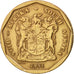 Münze, Südafrika, 50 Cents, 1991, Pretoria, SS, Bronze Plated Steel, KM:137