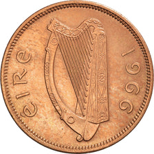 Münze, IRELAND REPUBLIC, 1/2 Penny, 1966, SS, Bronze, KM:10