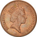 Münze, Großbritannien, Elizabeth II, 2 Pence, 1992, SS, Copper Plated Steel
