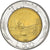 Coin, Italy, 500 Lire, 1987, Rome, AU(55-58), Bi-Metallic, KM:111