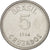 Monnaie, Brésil, 5 Cruzados, 1986, SPL, Stainless Steel, KM:606