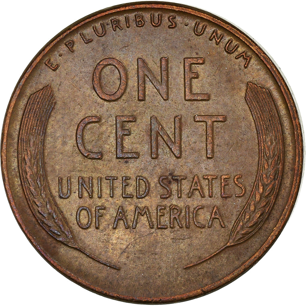 Coin, United States, Lincoln Cent, Cent, 1950, U.S. Mint, Philadelphia
