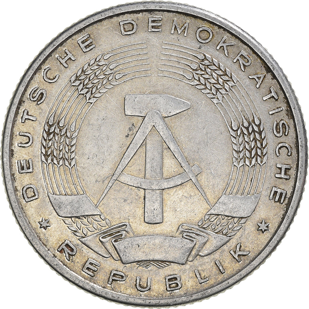 Coin, GERMAN-DEMOCRATIC REPUBLIC, 2 Mark, 1957, Berlin, VF(30-35), Aluminum