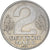 Coin, GERMAN-DEMOCRATIC REPUBLIC, 2 Mark, 1957, Berlin, VF(30-35), Aluminum