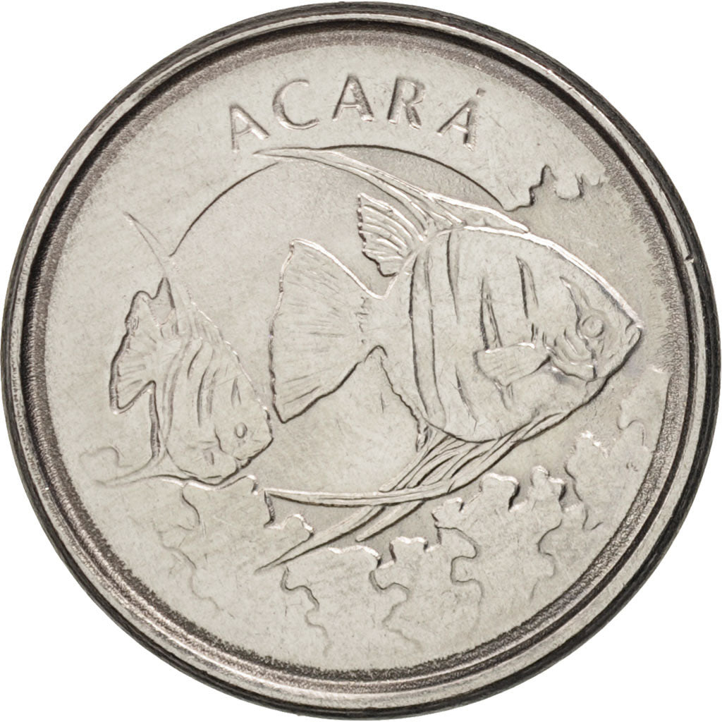 Coin, Brazil, 1000 Cruzeiros, 1993, MS(60-62), Stainless Steel, KM:626