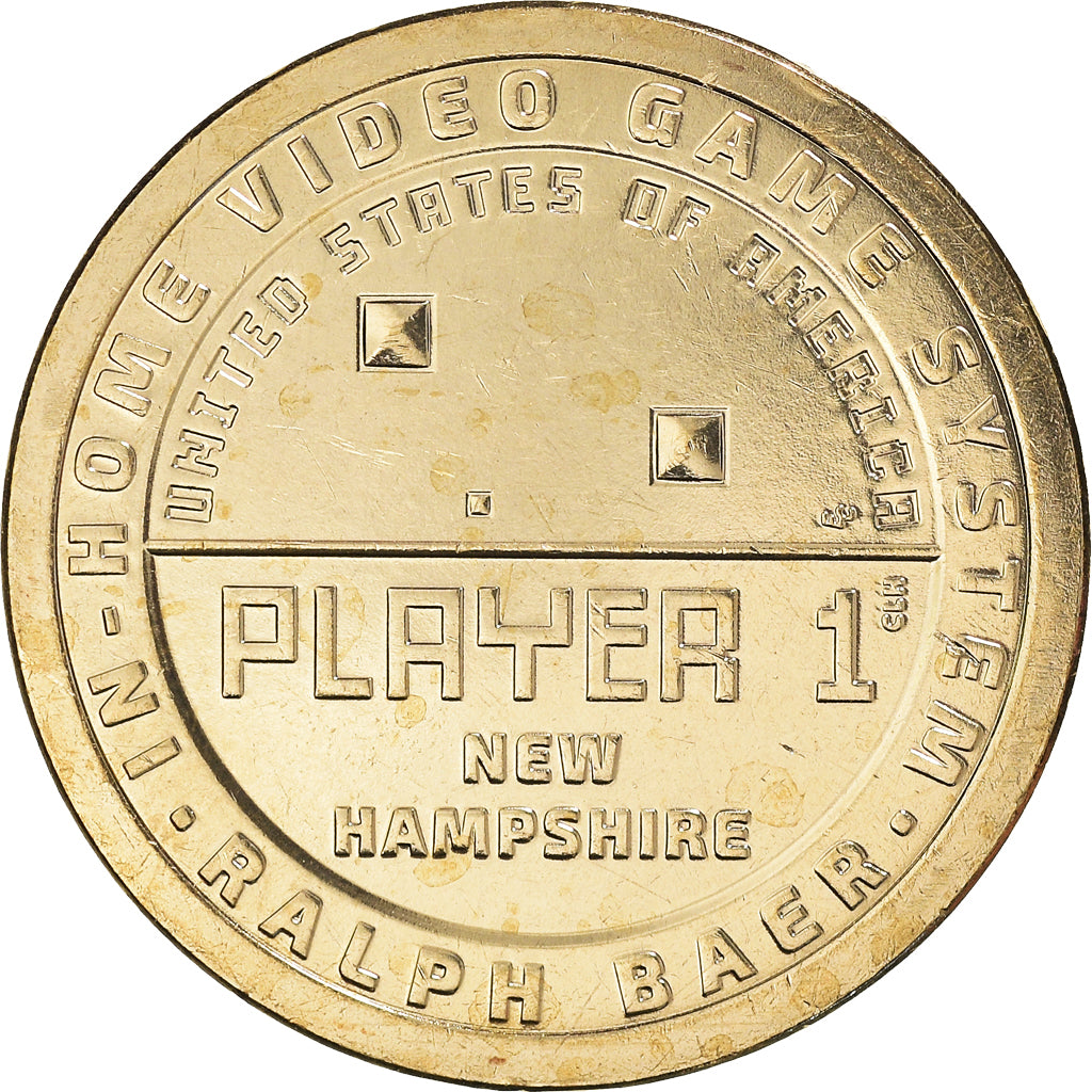 Moeda, Estados Unidos da América, Dollar, 2021, Denver, NEW HAMPSHIRE, MS(63)