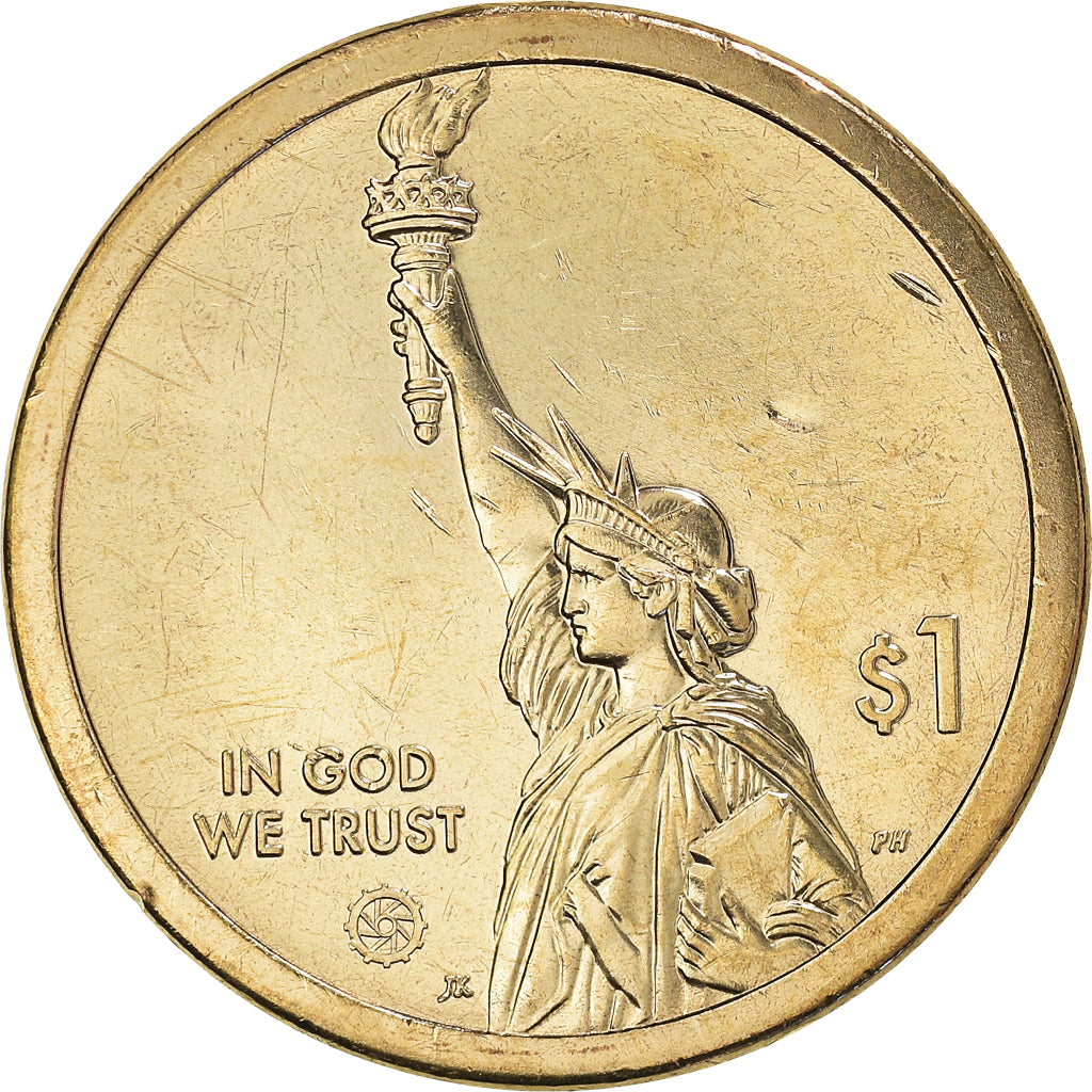 Moneda, Estados Unidos, Dollar, 2021, Philadelphia, NEW HAMPSHIRE, SC, Zing