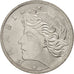 Coin, Brazil, Centavo, 1975, MS(63), Stainless Steel, KM:585