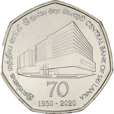 Moeda, Sri Lanka, 70th Anniversary of the Central Bank of Sri Lanka, 20 Rupees