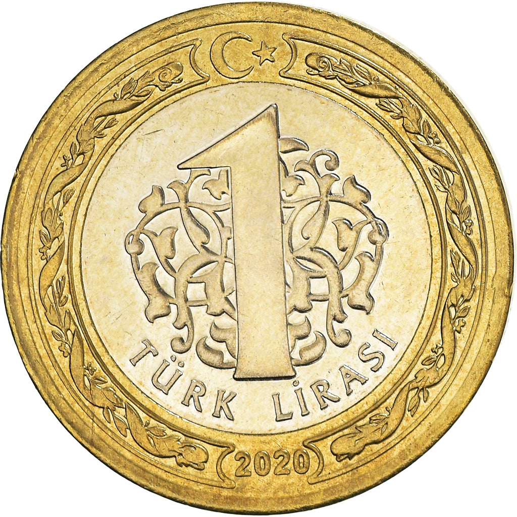 Coin, Turkey, Centenaire de la Grande Assemblée nationale, Lira, 2020, MS(63)