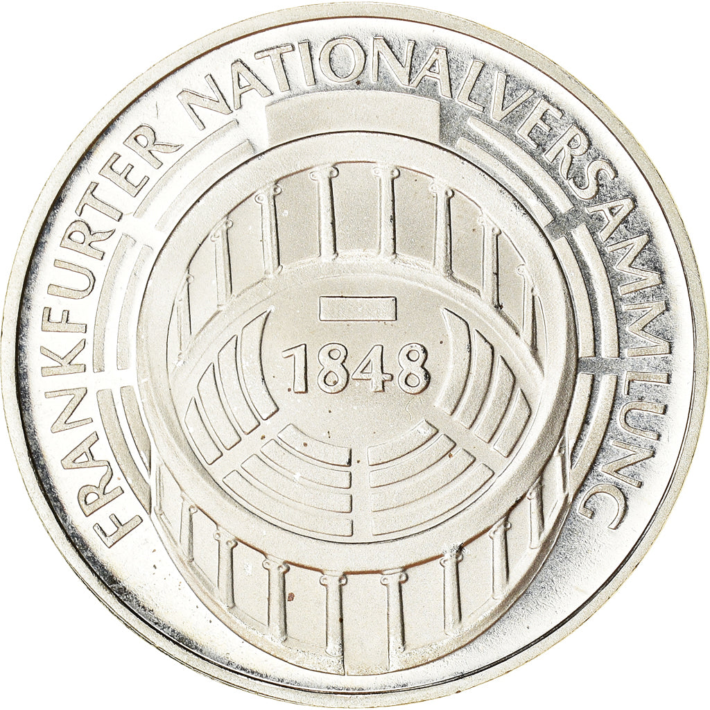 Coin, GERMANY - FEDERAL REPUBLIC, 5 Mark, 1973, Karlsruhe, Germany, BE, MS(63)