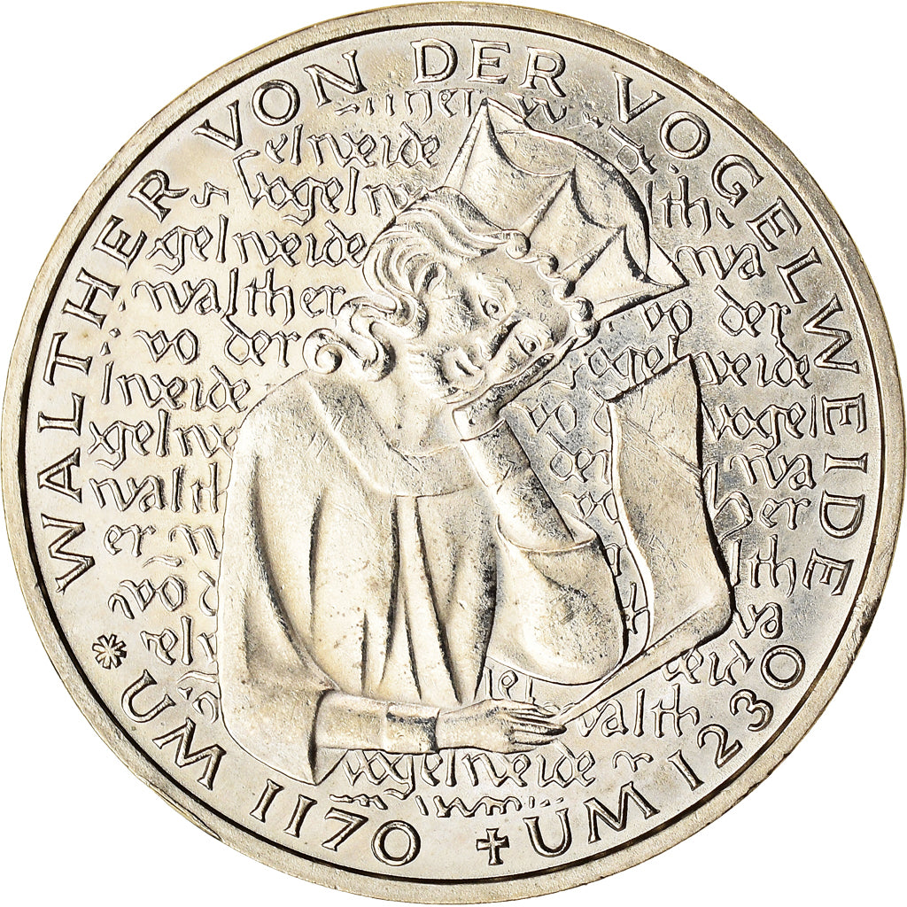 Coin, GERMANY - FEDERAL REPUBLIC, 750th Anniversary - Death of von der