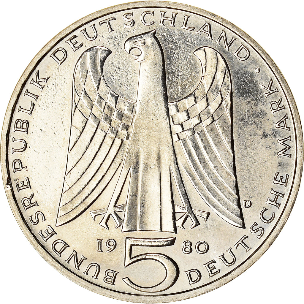 Coin, GERMANY - FEDERAL REPUBLIC, 750th Anniversary - Death of von der