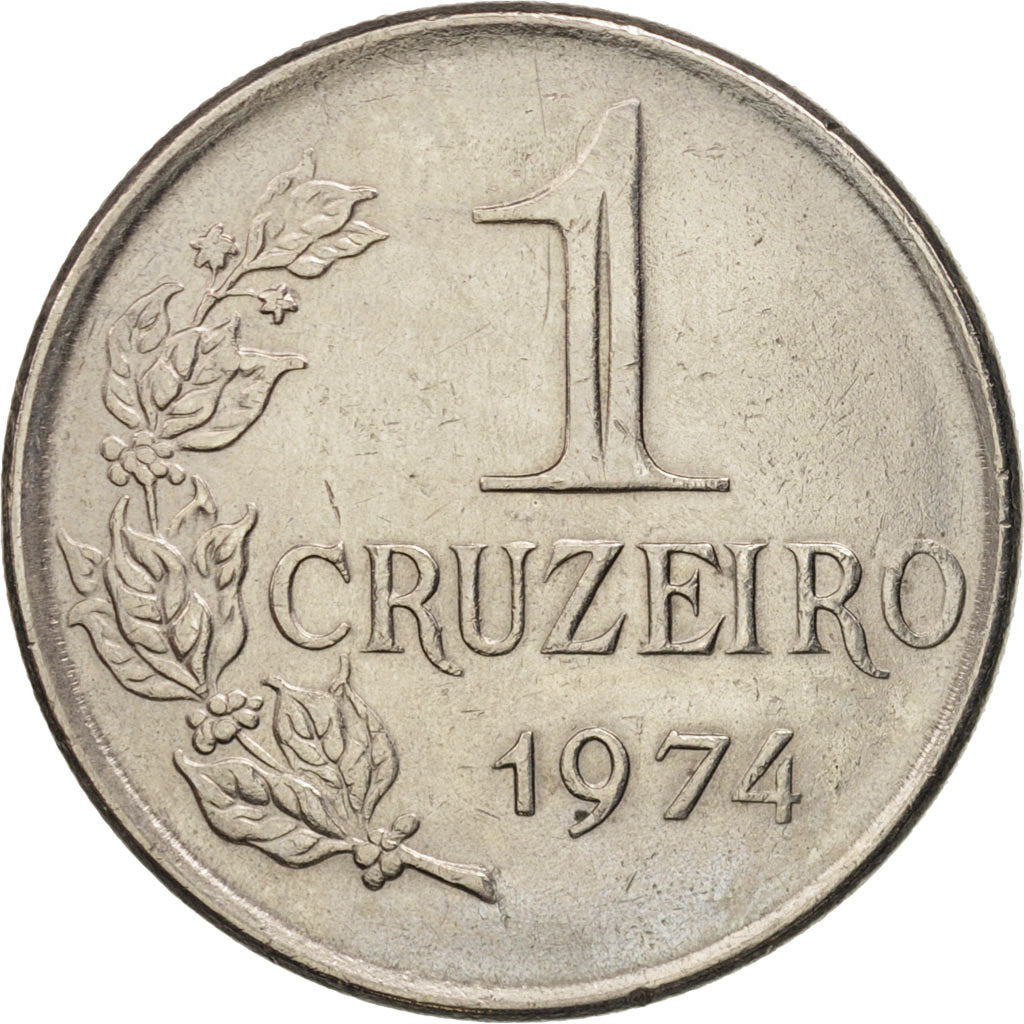 Monnaie, Brésil, Cruzeiro, 1974, TTB+, Copper-nickel, KM:581a