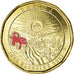 Münze, Kanada, Dollar, 2021, Colorized, UNZ, Brass plated steel (three-ply)