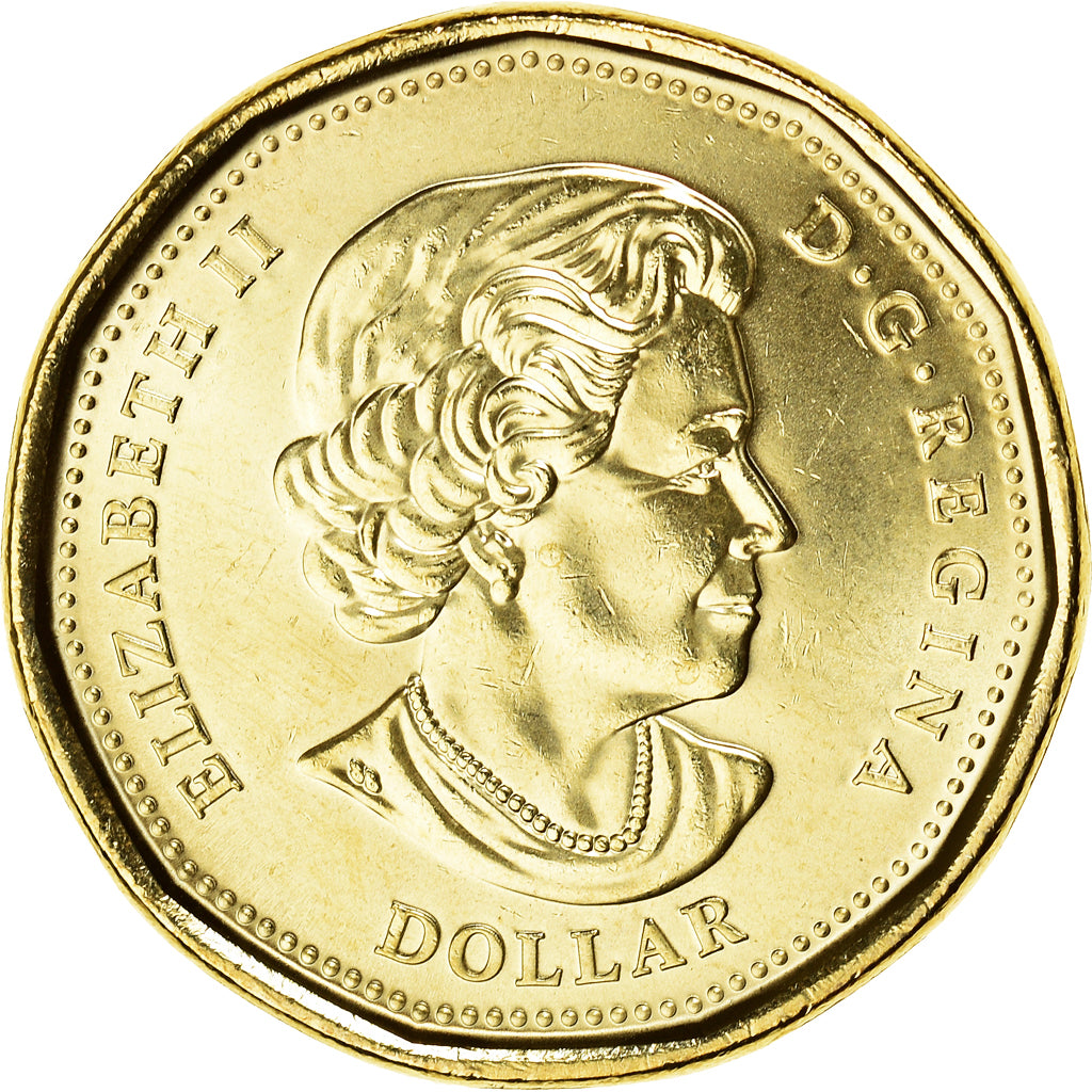 Moneta, Canada, Dollar, 2021, Colorized, SPL, Brass plated steel (three-ply)