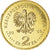 Moneda, Polonia, 2 Zlote, 2005, Warsaw, MBC+, Latón, KM:608