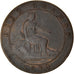 Moneda, España, Provisional Government, 10 Centimos, 1870, Madrid, BC+, Cobre