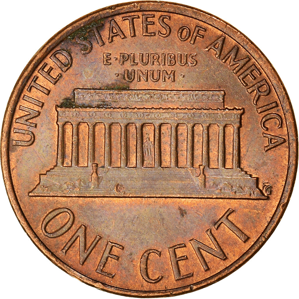 Coin, United States, Lincoln Cent, Cent, 1974, U.S. Mint, Philadelphia