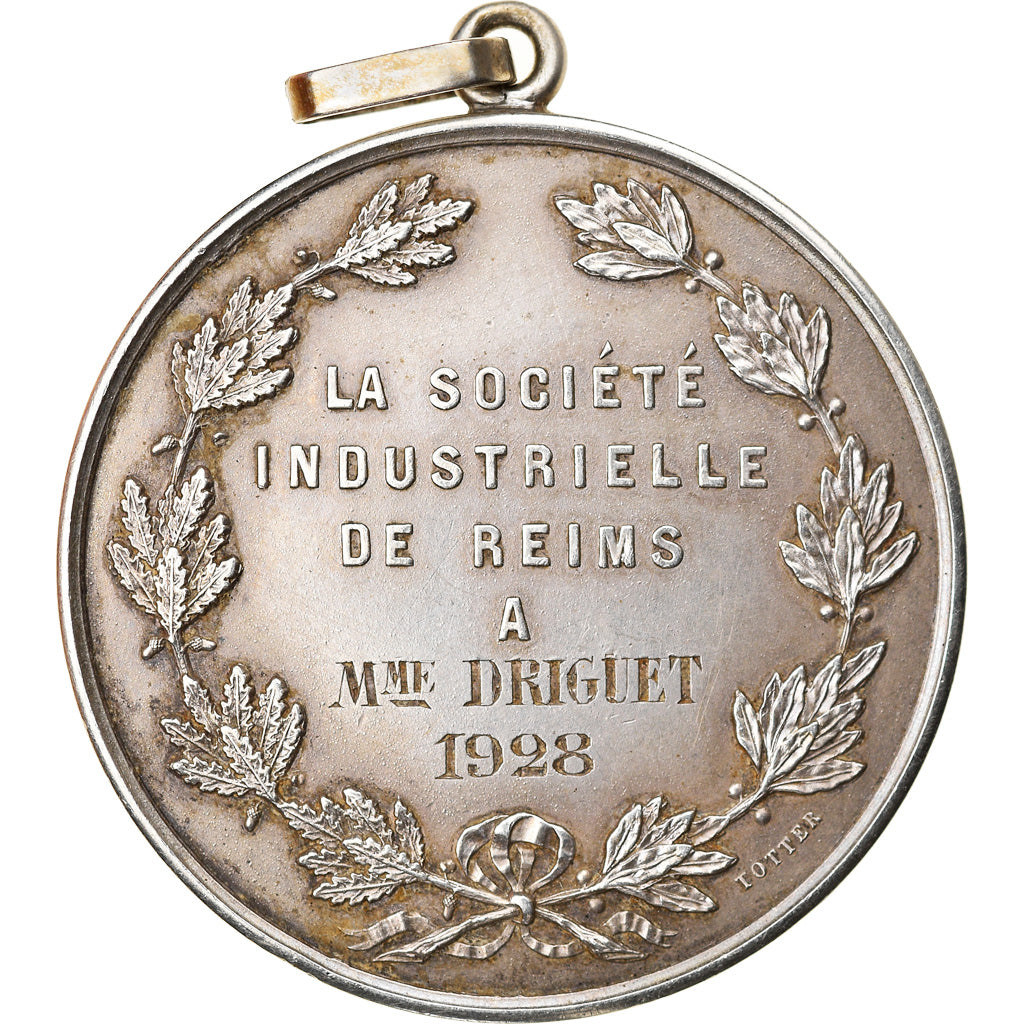 Frankrijk, Medaille, La Société Industrielle de Reims, Business & industry