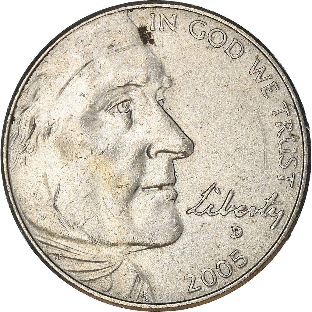 Moeda, Estados Unidos da América, Jefferson - Westward Expansion - Lewis &