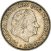 Moeda, Países Baixos, Juliana, 2-1/2 Gulden, 1960, EF(40-45), Prata, KM:185