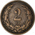 Moeda, Hungria, Franz Joseph I, 2 Filler, 1897, Kormoczbanya, EF(40-45), Bronze