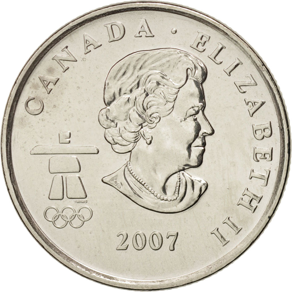 Coin, Canada, Elizabeth II, 25 Cents, 2007, Royal Canadian Mint, Ottawa, MS(63)