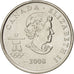 Coin, Canada, Elizabeth II, 25 Cents, 2008, Royal Canadian Mint, MS(63), Nickel