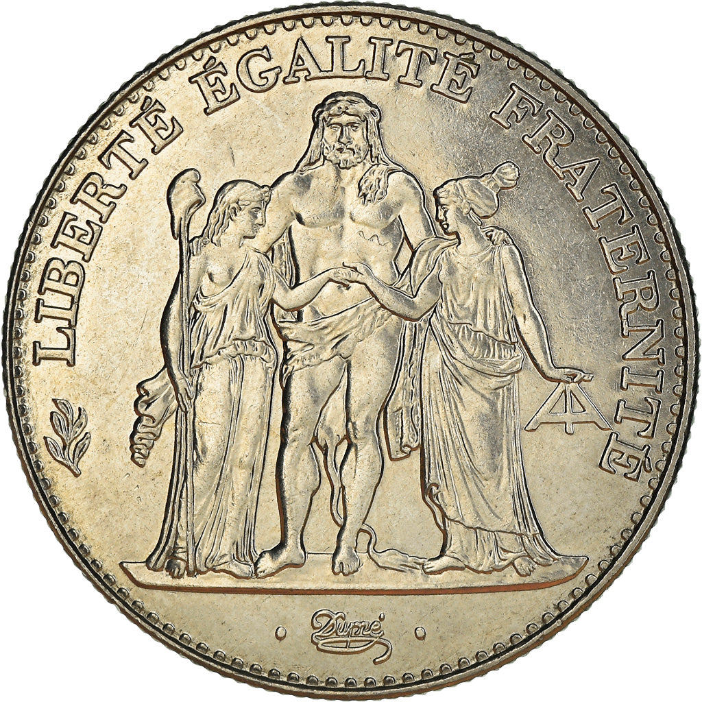 Münze, Frankreich, Hercule, 5 Francs, 1996, Paris, VZ, Nickel, KM:1155