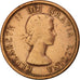 Moneda, Canadá, Elizabeth II, Cent, 1962, Royal Canadian Mint, Ottawa, BC+