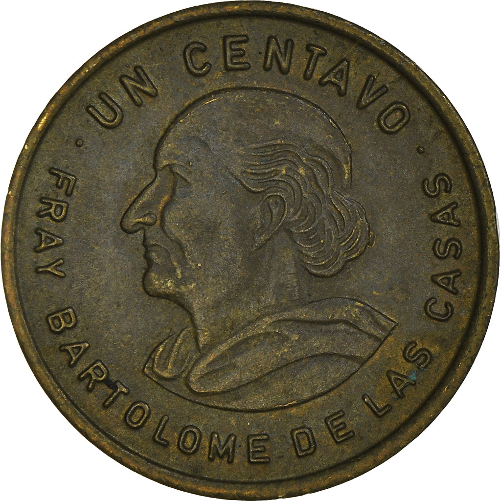 Coin, Guatemala, Centavo, Un, 1989, EF(40-45), Brass, KM:275.3