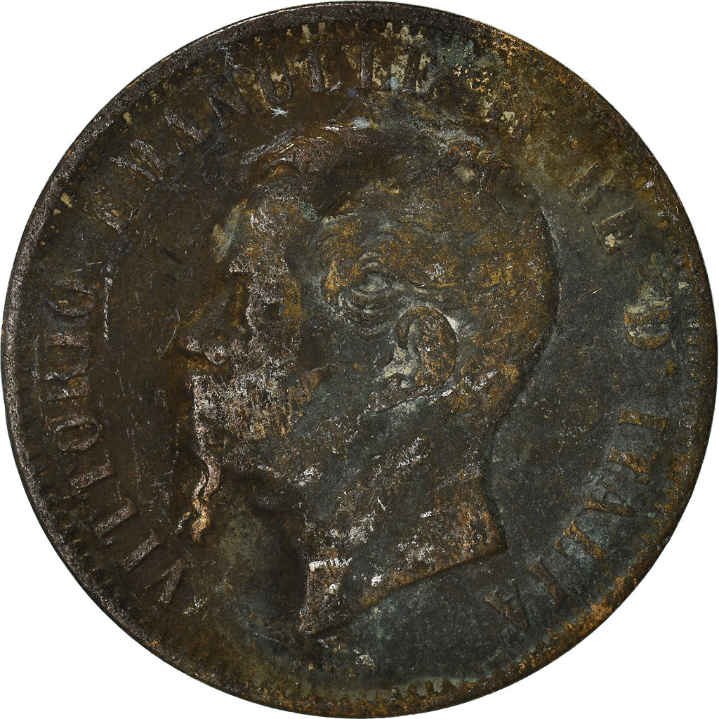 Moneta, Włochy, 10 Centesimi, 1866