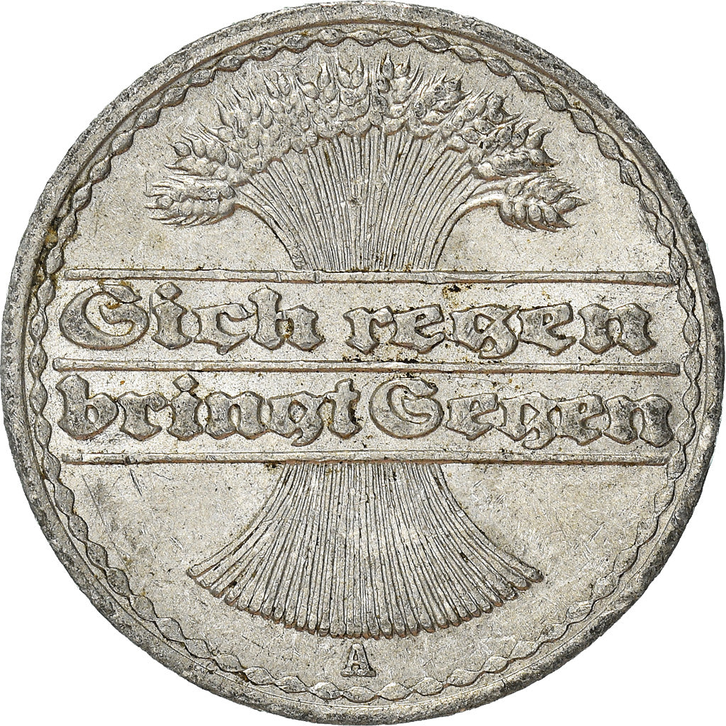 Coin, GERMANY, WEIMAR REPUBLIC, 50 Pfennig, 1920