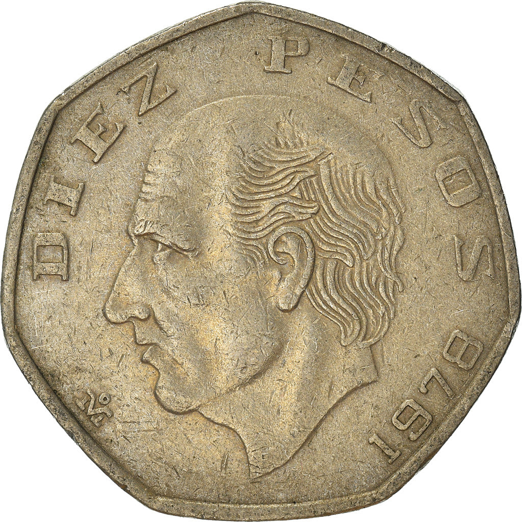 Munten, Mexico, 10 Pesos, 1978