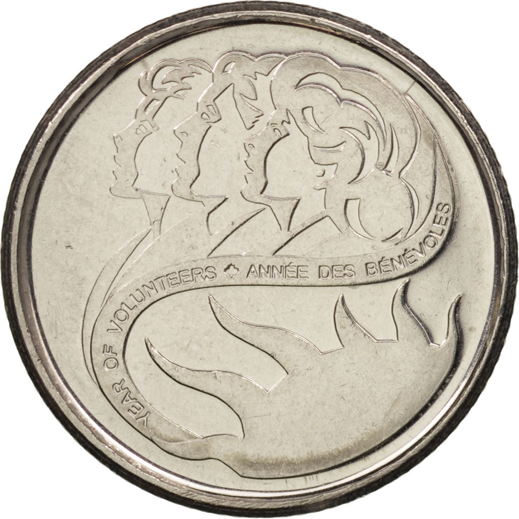 Monnaie, Canada, Elizabeth II, 10 Cents, 2001, Royal Canadian Mint, SUP, Nickel