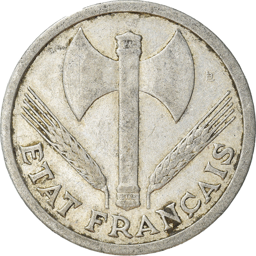 Coin, France, 2 Francs, 1943