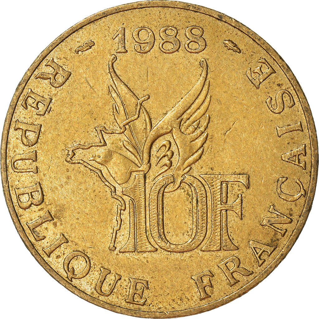 Moneta, Francia, 10 Francs, 1988