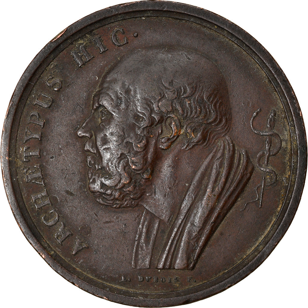 France, Token, Société de Médecine de Marseille, VF(20-25), Copper