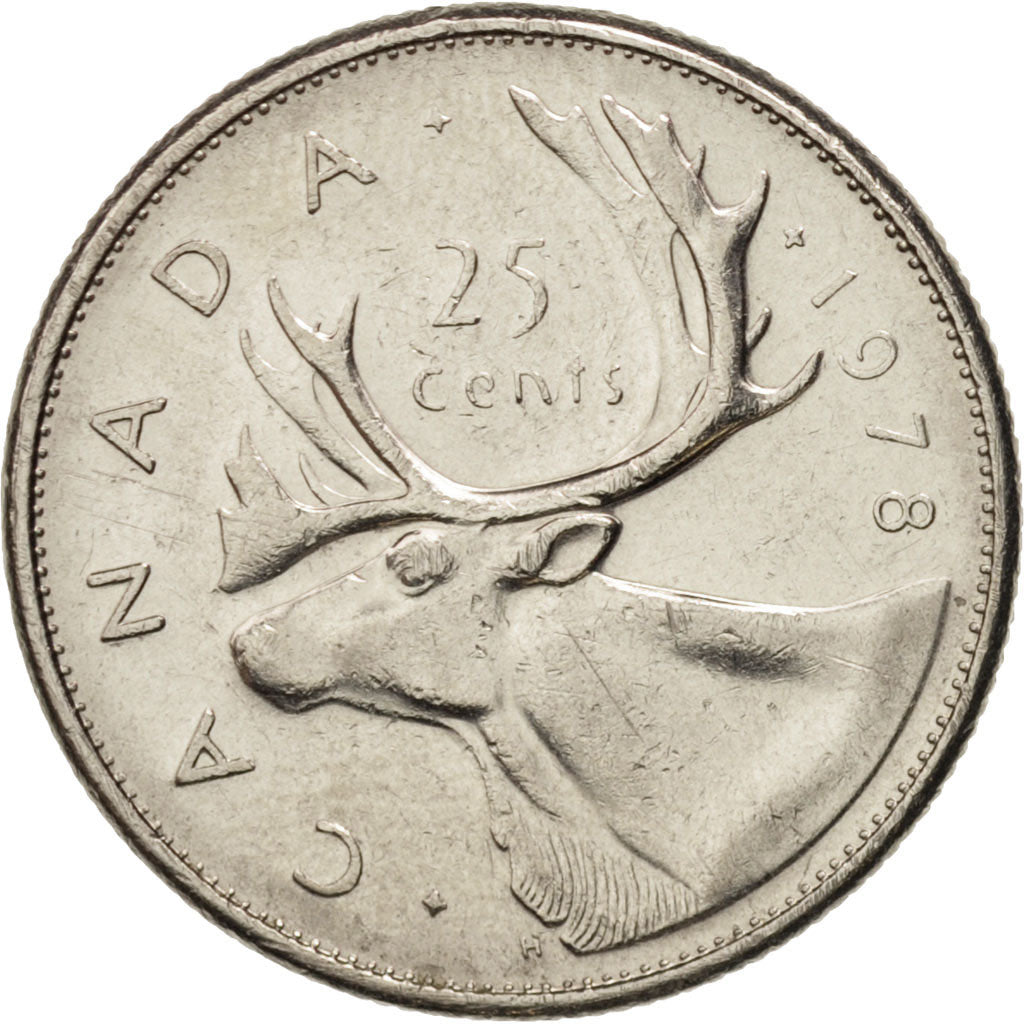 Monnaie, Canada, Elizabeth II, 25 Cents, 1978, Royal Canadian Mint, Ottawa, TTB