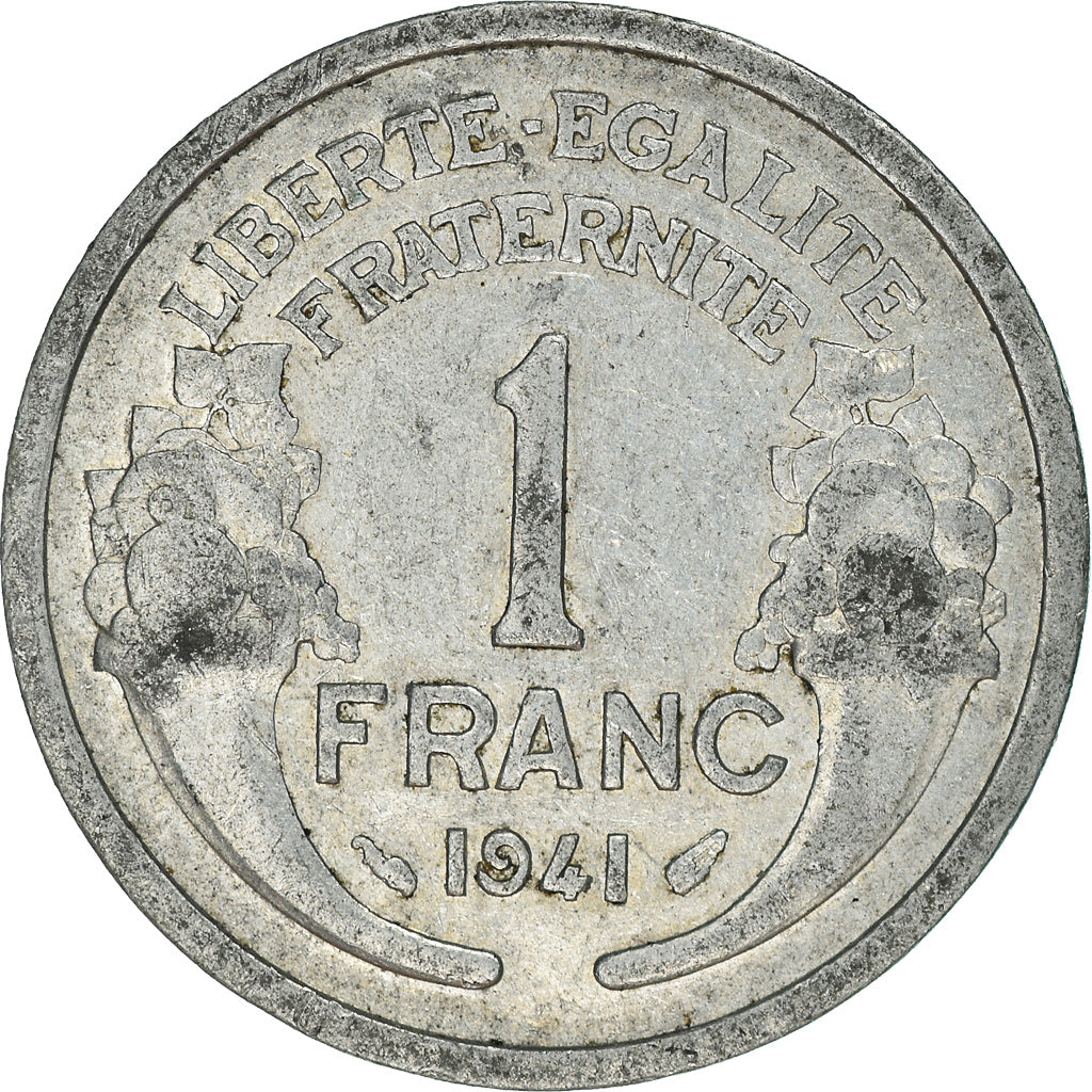 Moneta, Francja, Franc, 1941