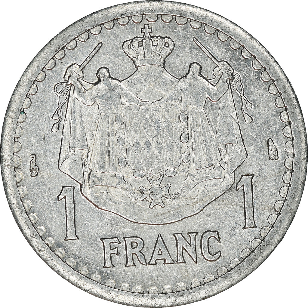 Moneta, Monaco, Franc, Undated (1943)
