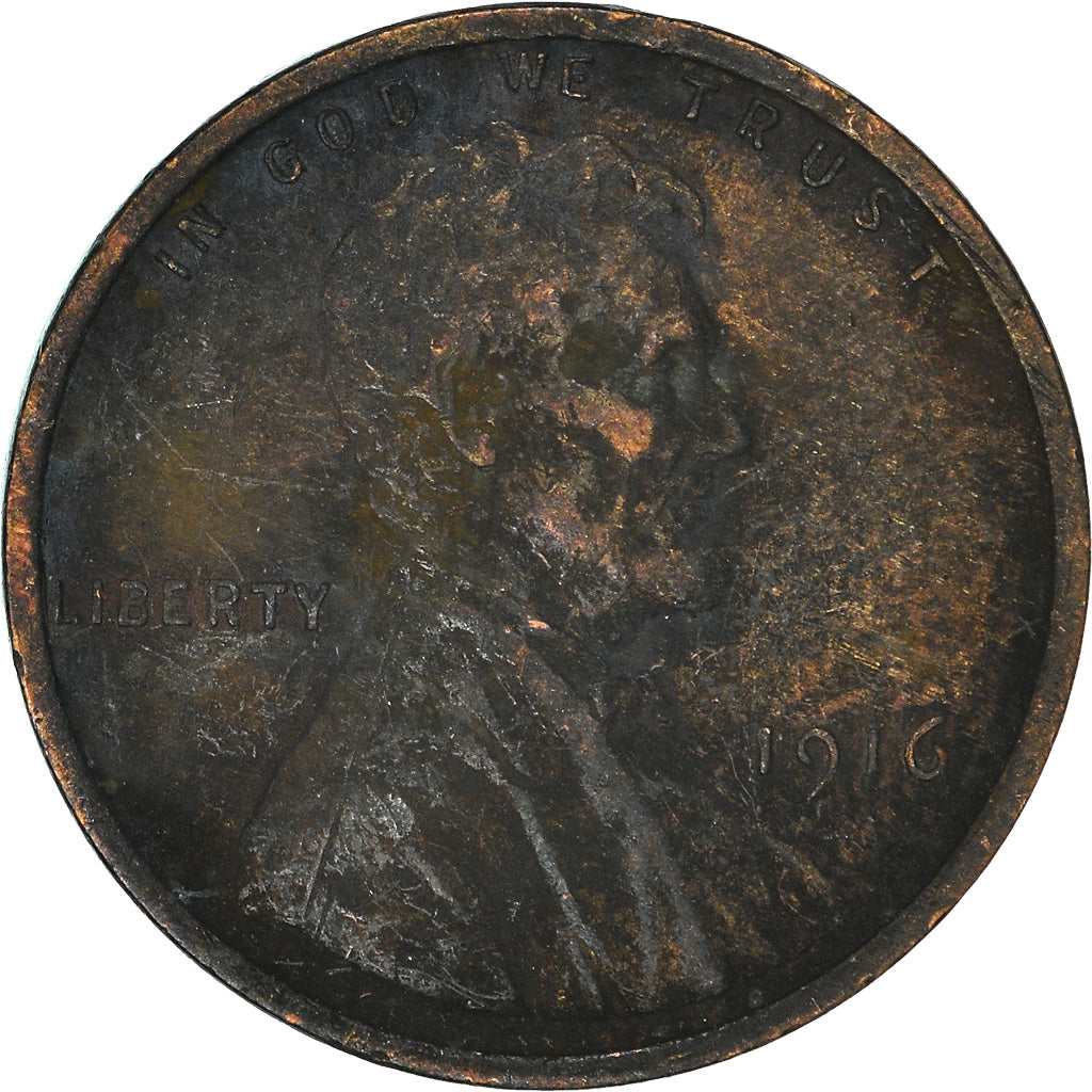 Münze, Vereinigte Staaten, Cent, 1916