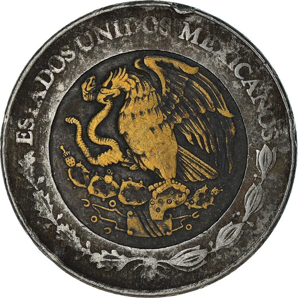 Moneta, Mexico, 2 Nuevo Pesos, 1992